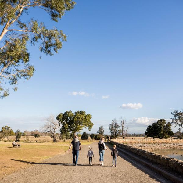 Family at Walka Water Works