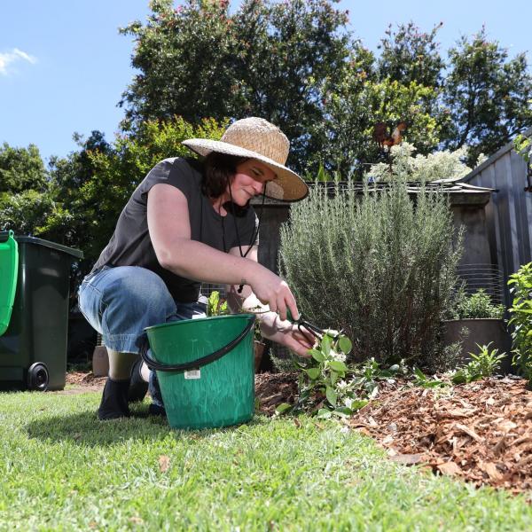 Resident gardening