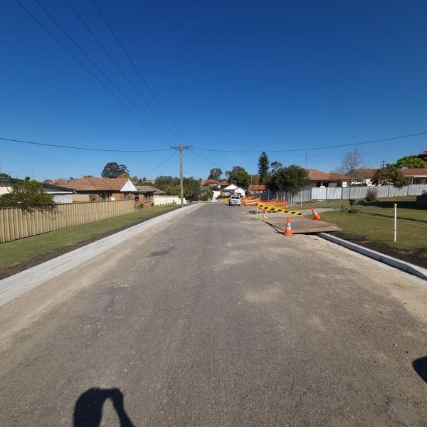 Kerb, gutter and drainage in Maitland