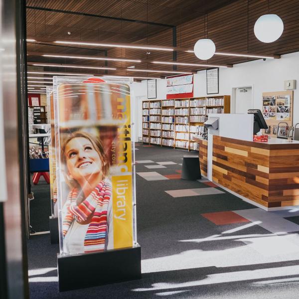 Inside Maitland Library