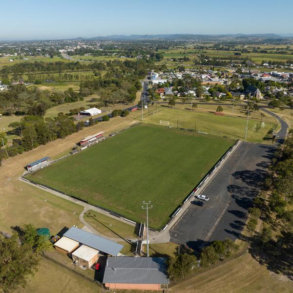 aerial view