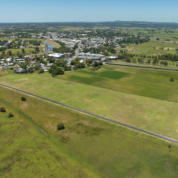 aerial view