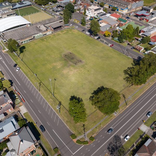 aerial view