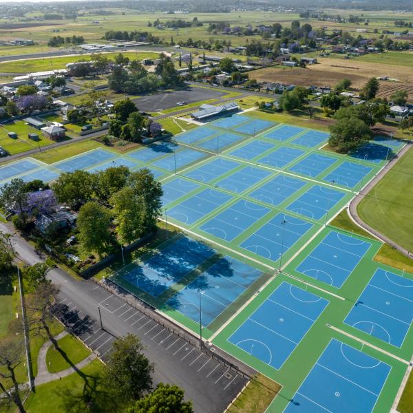 Maitland netball courts