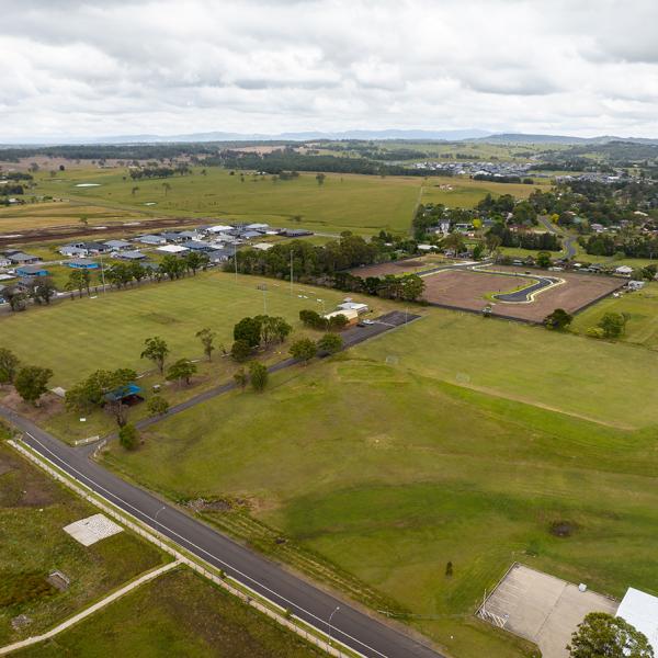aerial view