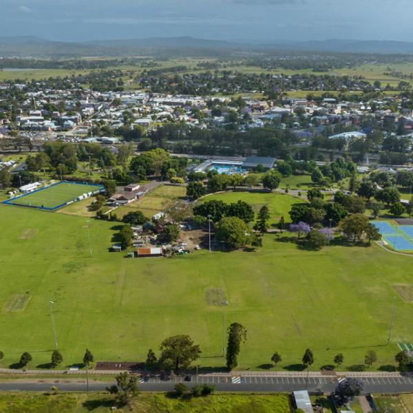 aerial view