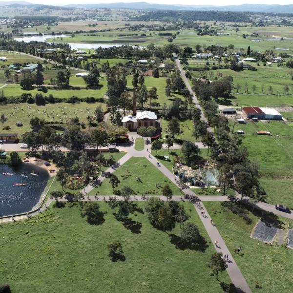 Aerial view of Walka