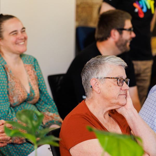 Image of community members in a workshop with council.