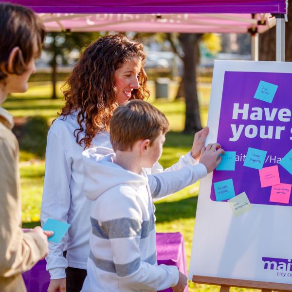 Maitland Your Say pop up