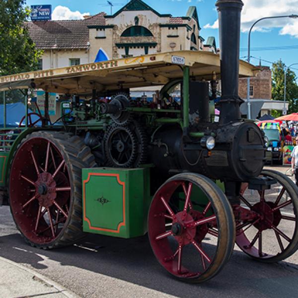 35th anniversary, event extended into the night and ten years of support for the Burton Automotive Hunter Valley Steamfest
