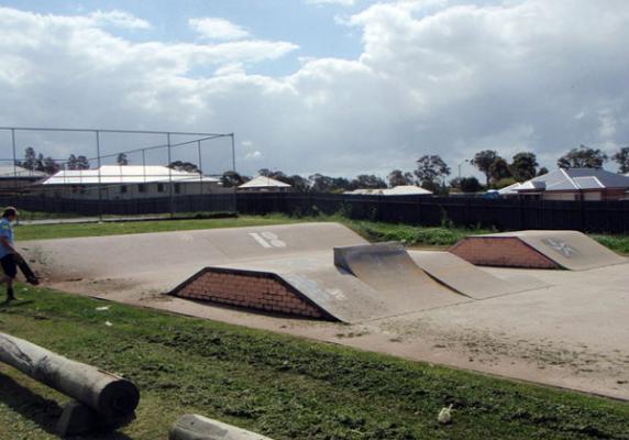 Skate park at Largs
