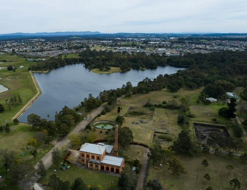 Aerial image of Walka Water Works