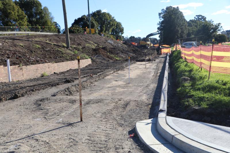 Abbot Street works ongoing