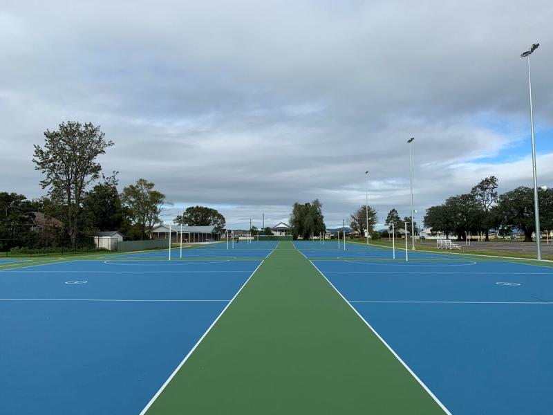 Maitland Netball Courts to receive second round of upgrades