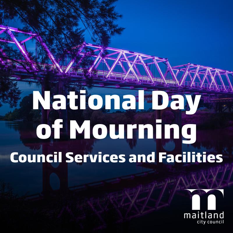 National Day of Mourning Public Holiday
