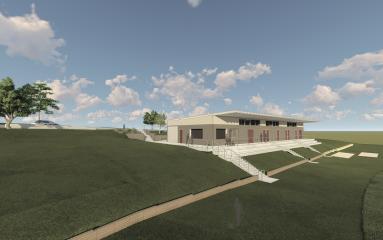 Proposed Max McMahon amenities side view