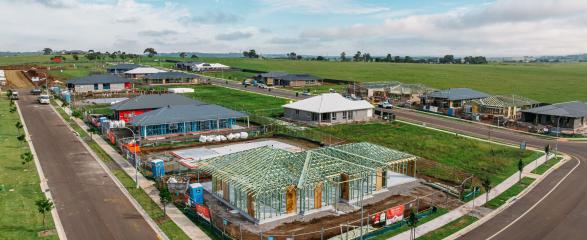 A new home build in Anambah