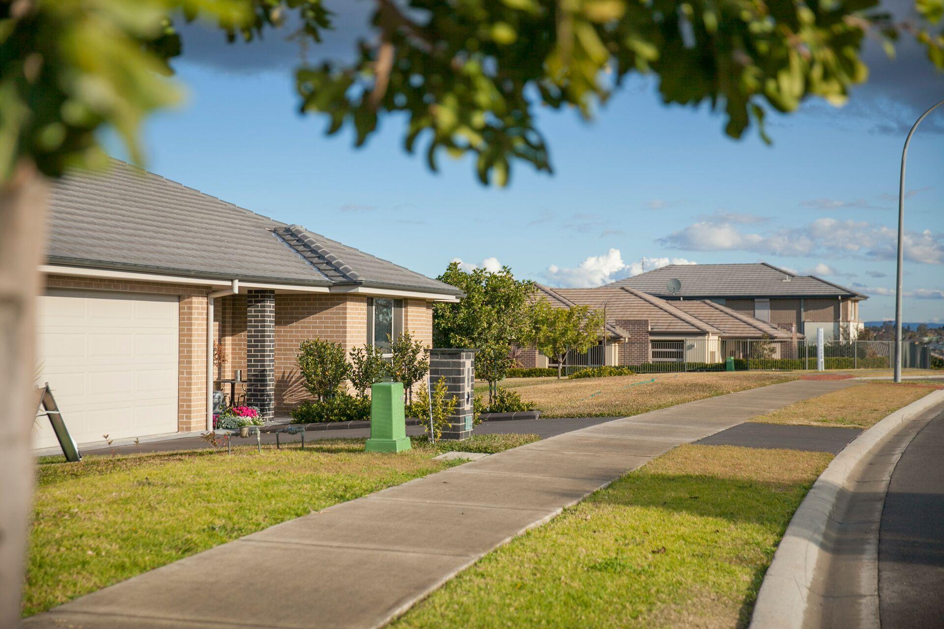 House in residential area of Aberglasslyn