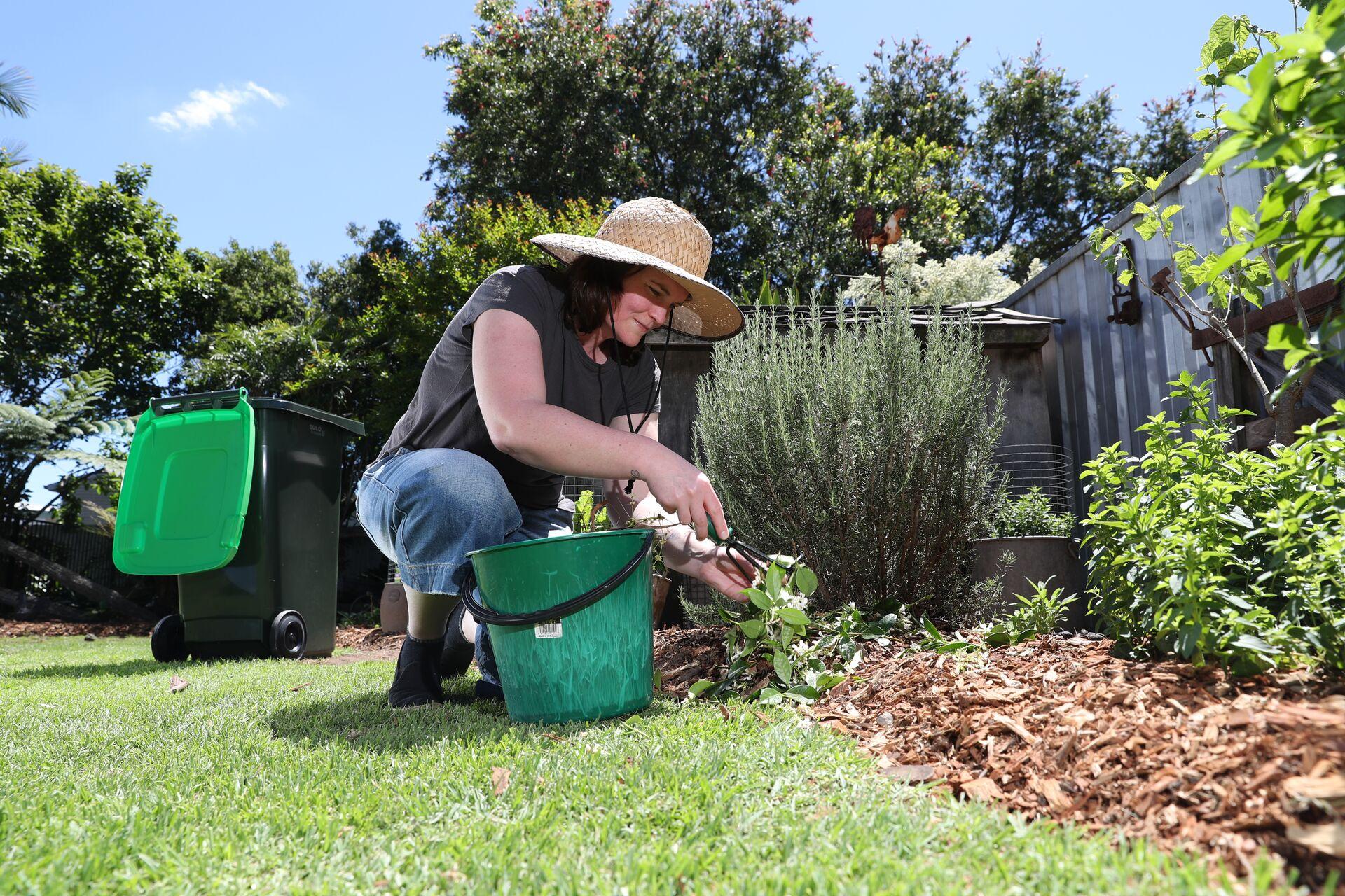 Resident gardening