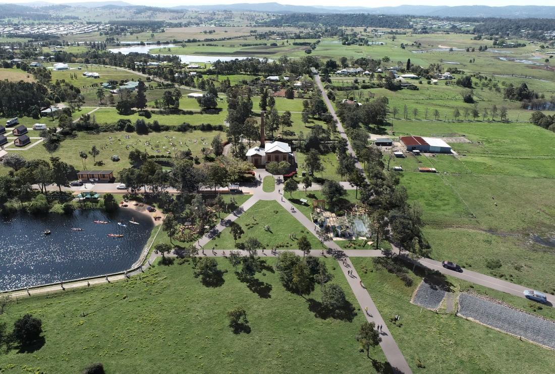 Aerial view of Walka