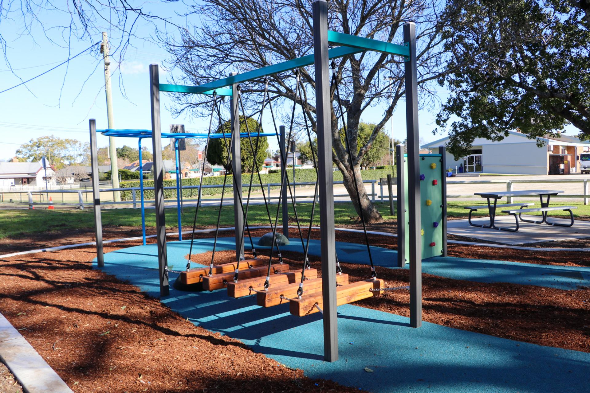 Playspace balance beams