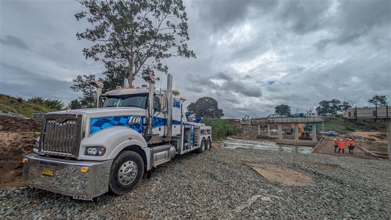 Minor realignment to the piers in November 2025